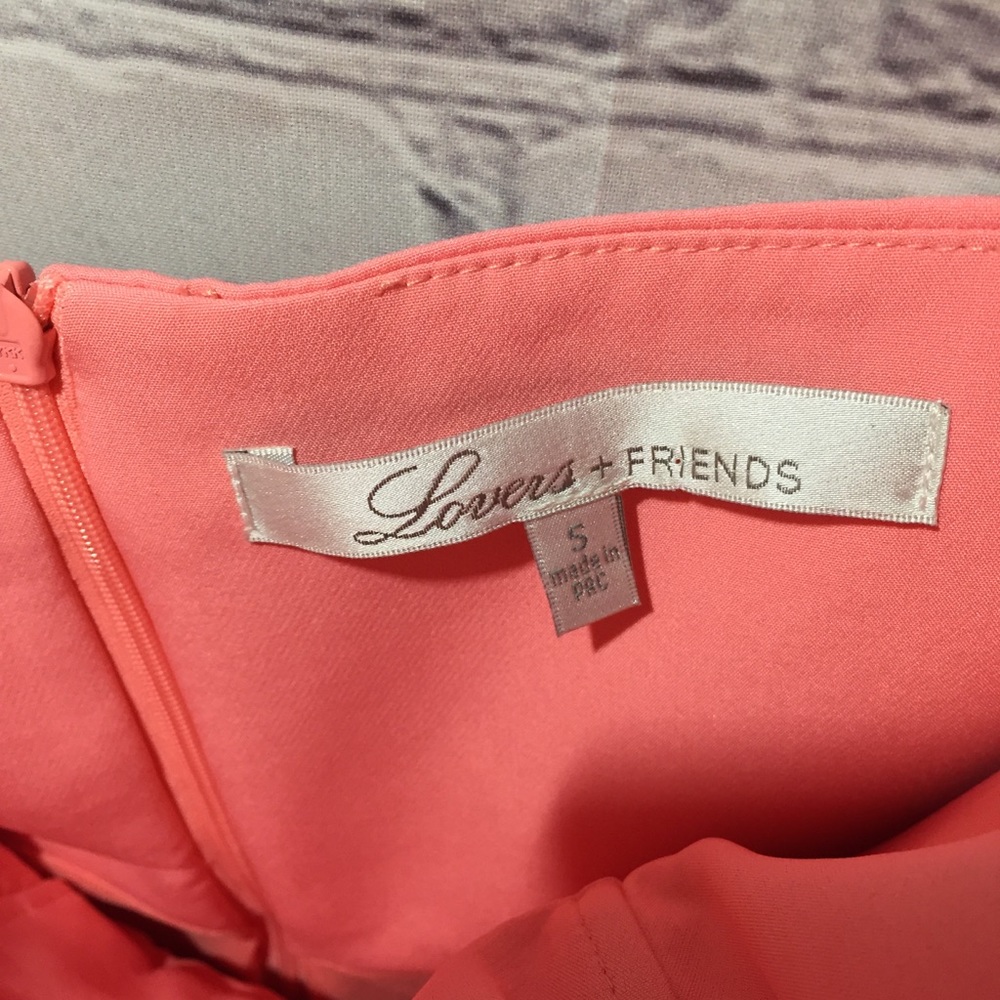 Lovers + Friends strapless dress Sz S - Picture 7 of 7